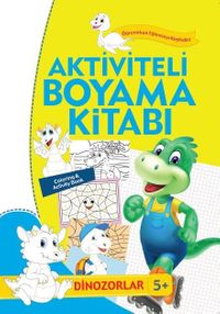 Aktiviteli Boyama Kitabı - Dinozorlar