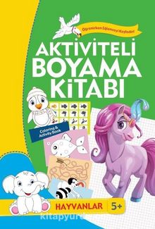 Aktiviteli Boyama Kitabı - Hayvanlar
