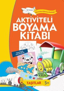 Aktiviteli Boyama Kitabı - Taşıtlar