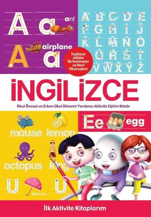 İlk Aktivite Kitaplarım - İngilizce 