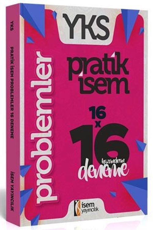 YKS Pratik İsem Kazandıran Problemler 16 Deneme