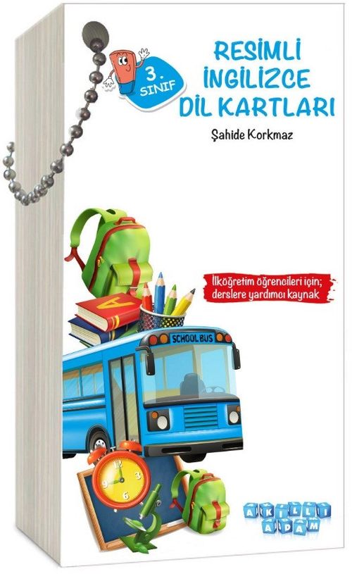 3. Sınıf Resimli İngilizce Dil Kartları