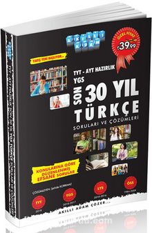 TYT-AYT Hazırlık Son 30 Yıl Türkçe Soruları Ve Çözümleri
