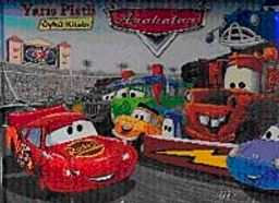 Arabalar-Yarış Pisti Öykü Kitabı