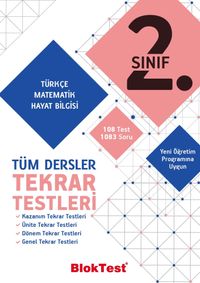 2. Sınıf Tüm Dersler Tekrar Testleri