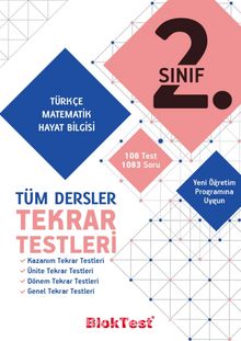 2. Sınıf Tüm Dersler Tekrar Testleri - Kolektif