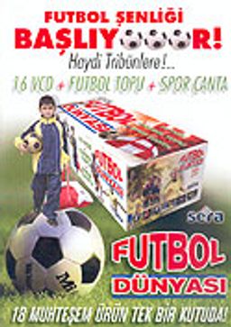 Futbol Dünyası (16 vcd+Top+Spor Çanta)