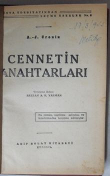 Cennetin Anahtarları (Kod:7-I-4)