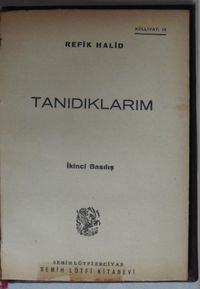 Tanıdıklarım (Kod:7-I-15)