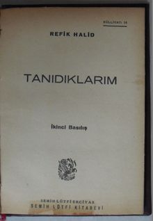 Tanıdıklarım (Kod:7-I-15)