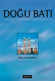 Doğu Batı Sayı:20 Ağustos-Eylül-Ekim  2002 (Üç Aylık Düşünce Dergisi)