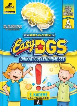 Easy Dikkati Güçlendirme Seti 2. Kademe 4-5-6-7 Yaş İçin A