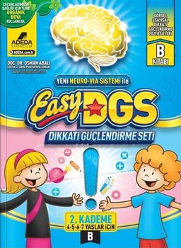 Easy Dikkati Güçlendirme Seti 2. Kademe 4-5-6-7 Yaş İçin B