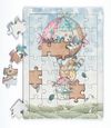 Balonla Seyahat Ahşap Puzzle 35 Parça (XXXV-03)
