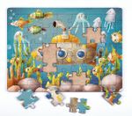Denizaltı Ahşap Puzzle 35 Parça (XXXV-05)