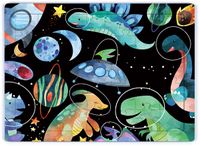 Dinozorlar Uzayda Ahşap Puzzle 35 Parça (XXXV-06)