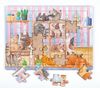 Kitaplıktaki Kediler Ahşap Puzzle 35 Parça (XXXV-13)