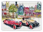 Klasik Arabalar Ahşap Puzzle 35 Parça (XXXV-14)