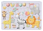 Parti Hayvanları Ahşap Puzzle 35 Parça (XXXV-21)