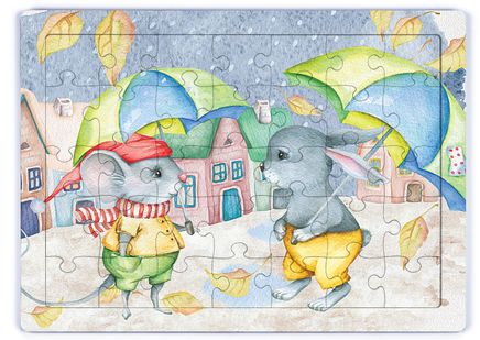 Sonbahar Ahşap Puzzle 35 Parça (XXXV-24)