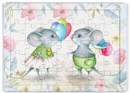 Sürpriz Ahşap Puzzle 35 Parça (XXXV-25)