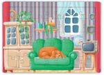 Uykucu Köpek Ahşap Puzzle 35 Parça (XXXV-26)