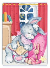 Uykudan Önce Ahşap Puzzle 35 Parça (XXXV-27)