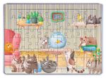 Akvaryum ve Kediler Ahşap Puzzle 54 Parça (LIV-01)