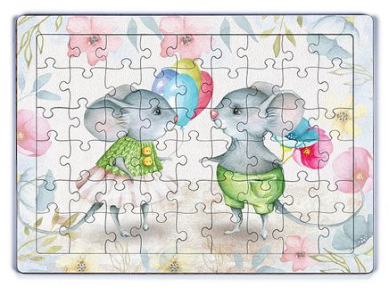 Sürpriz Ahşap Puzzle 54 Parça (LIV-25)