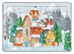 Orman Köyü ve Kış Ahşap Puzzle 54 Parça (LIV-20)