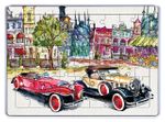 Klasik Arabalar Ahşap Puzzle 54 Parça (LIV-14)