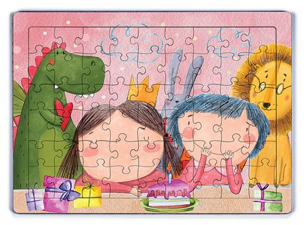 Doğum Günü Ahşap Puzzle 54 Parça (LIV-08)