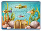 Dipteki Hazine Ahşap Puzzle 54 Parça (LIV-07)
