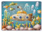 Denizaltı Ahşap Puzzle 54 Parça (LIV-05)