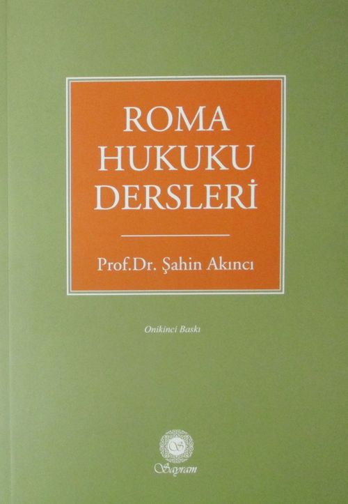 Roma Hukuku Dersleri