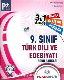 9. Sınıf Türk Dili ve Edebiyatı 3'ü 1 Arada Soru Bankası