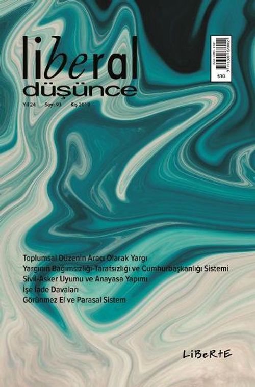 Liberal Düşünce Dergisi Sayı 93 Kış 2019