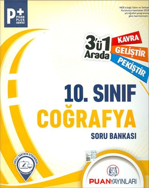 10. Sınıf Coğrafya 3'ü 1 Arada Soru Bankası