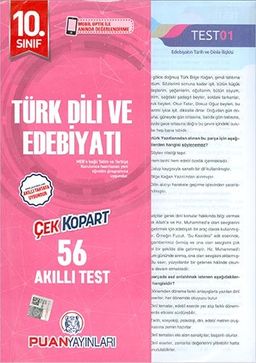 10. Sınıf Türk Dili ve Edebiyatı Yaprak Test