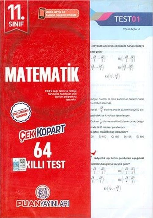 11. Sınıf Matematik Yaprak Test