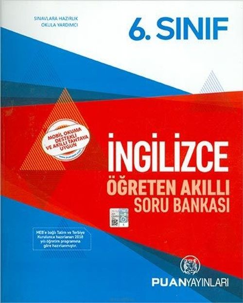 6. Sınıf İngilizce Öğreten Akıllı Soru Bankası