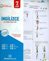 7. Sınıf İngilizce Çek Kopart Akıllı Test