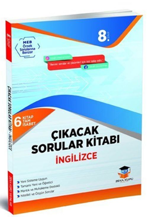 8. Sınıf İngilizce Çıkacak Sorular Kitabı