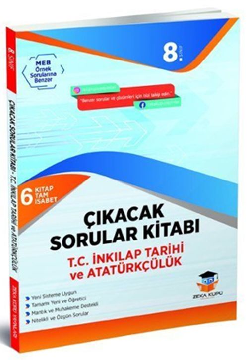 8. Sınıf İnkilap Tarihi ve Atatürkçülük Çıkacak Sorular Kitabı