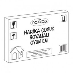 Harika Çocuk  Boyamalı Oyun Evi