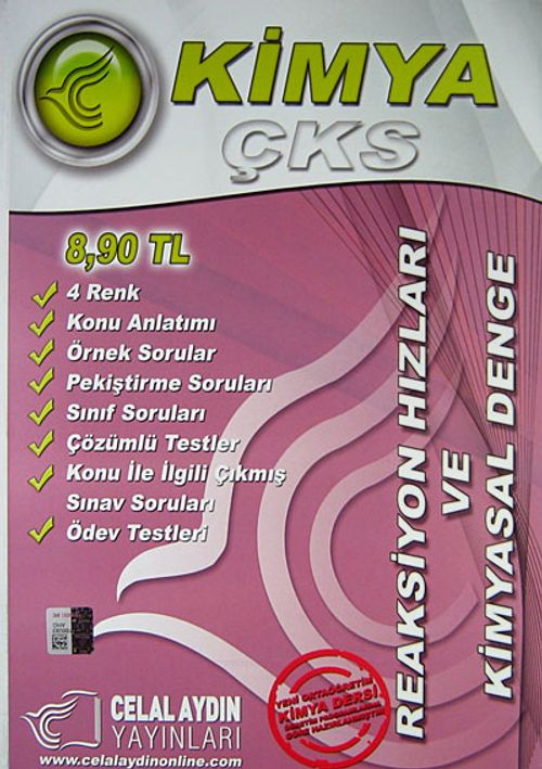 Kimya Çks - Reaksiyon Hızları ve Kimyasal Denge