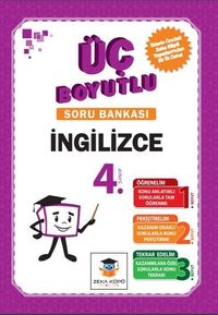4. Sınıf İngilizce 3 Boyutlu Soru Bankası