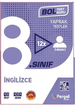 8. Sınıf İngilizce Kutu Test