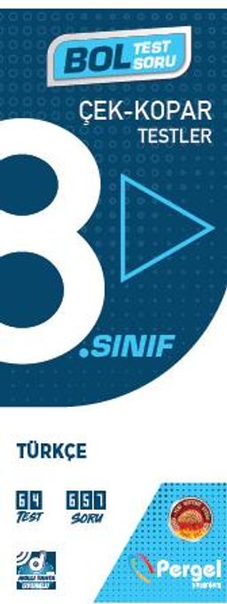 8. Sınıf Türkçe Çek Kopar Yaprak Test