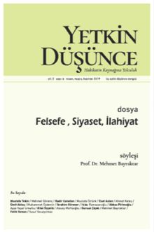 Yetkin Düşünce Nisan-Mayıs-Haziran Sayı:6 2019